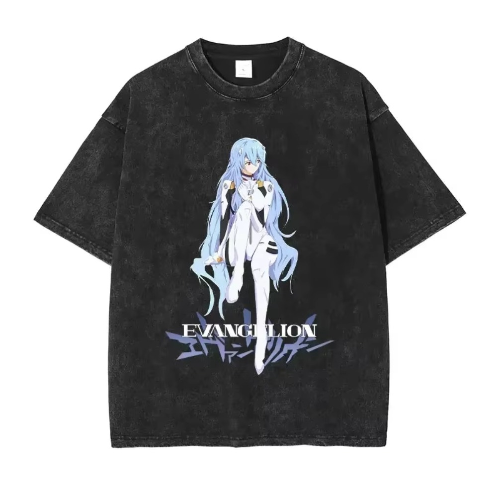 Good Streetwear Brand - Oversized heren T-shirts kleding EVA anime