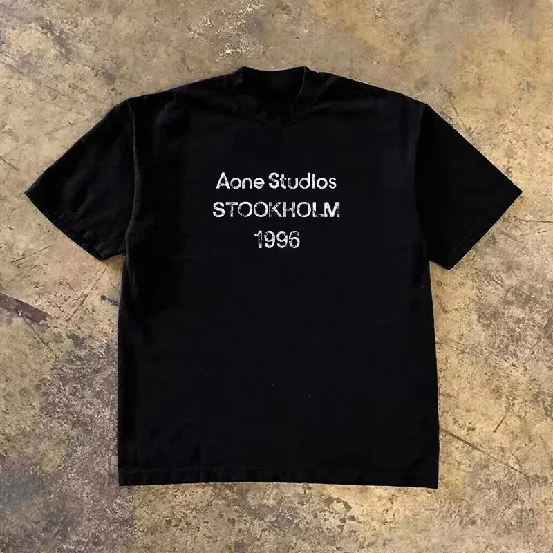 Streetwear Brand Logo - Klassiek logo STOCKHOLM 1996 vervaagd luxe