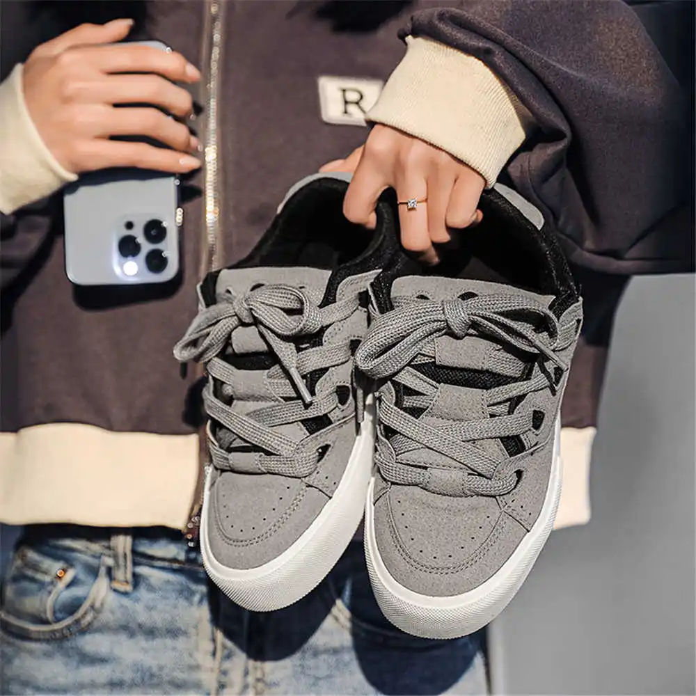 Streetwear Brand In Vietnam - Met vetersluiting Hiphop Schoolschoenen voor dames