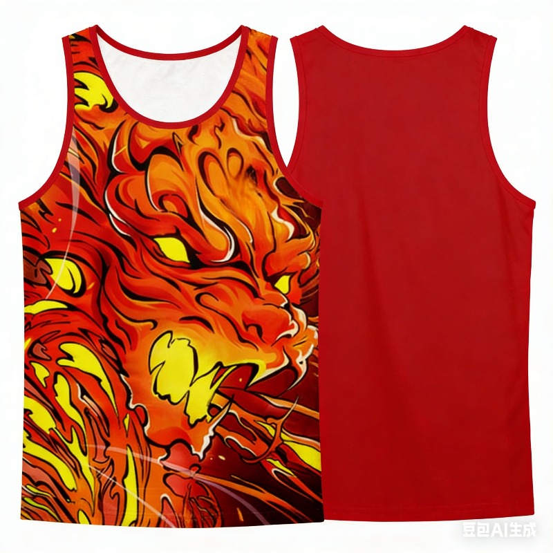 2026 Zomer Anime Flame Pattern - Streetwear Brand Jersey recensie en prijs