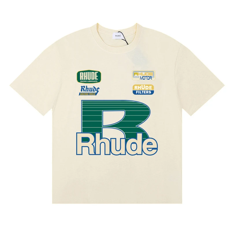 Streetwear merk Rhude T-shirt  - Streetwear Brand Logo recensie en prijs