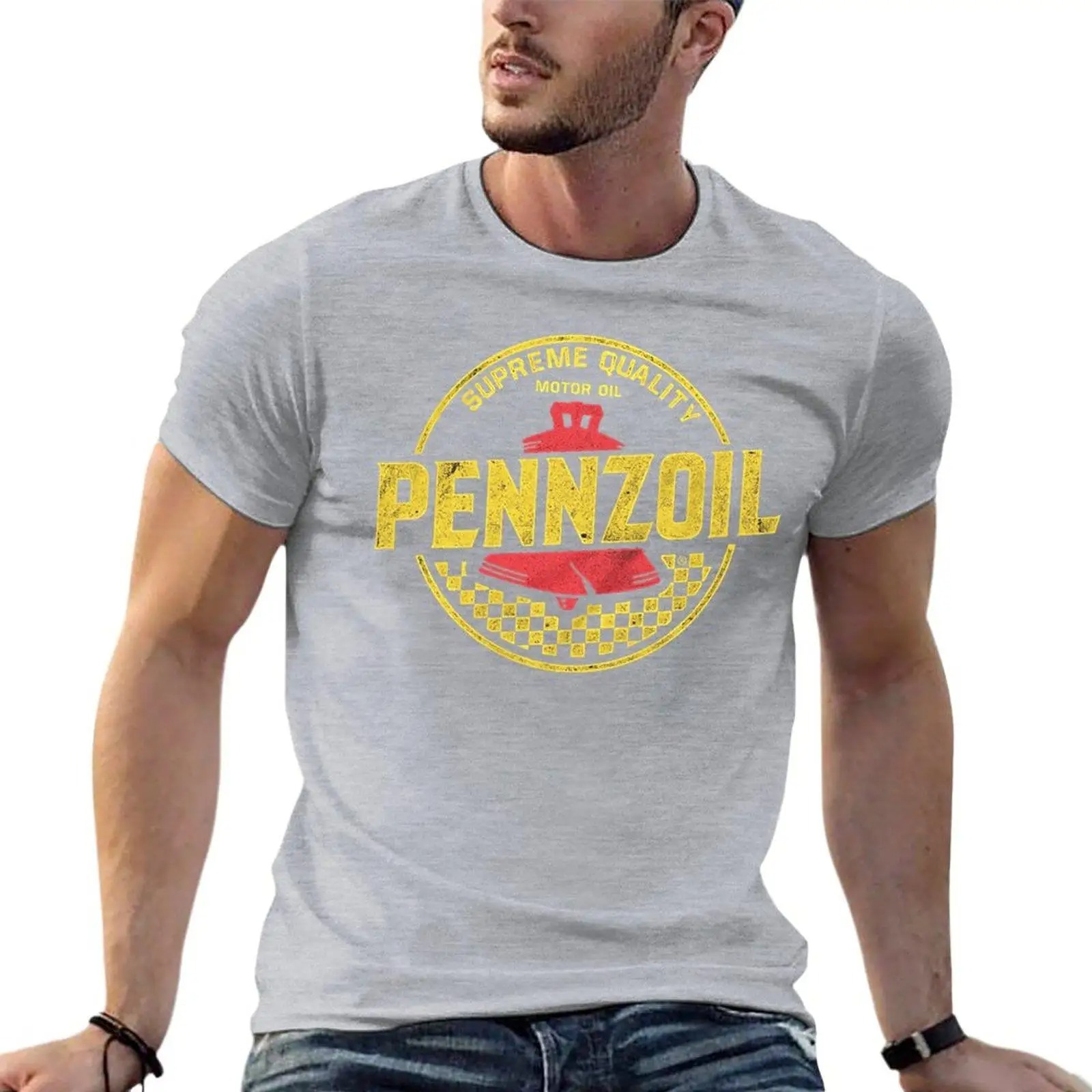 Distressed Pennzoil Motor Olie - Streetwear Brand Logo recensie en prijs